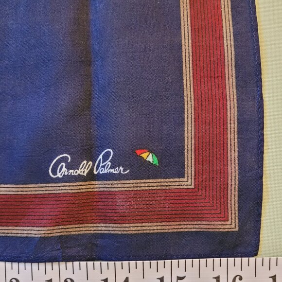 Vintage Designer Handkerchiefs Arnold Palmer - Picture 2 of 2